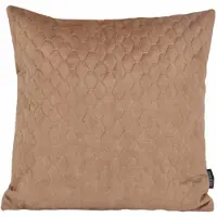 Gek op kussens! Nera velvet brown | 45 x 45 cm | kussenhoes | polyester