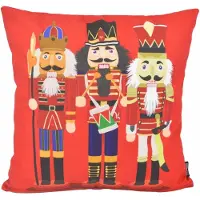 Gek op kussens! Sierkussen nutcracker | 45 x 45 cm | katoen/polyester