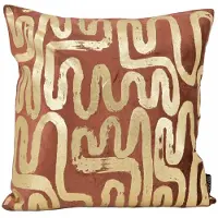 NOVÉE Naja oxido | 45 x 45 cm | kussenhoes | velvet/viscose