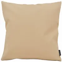 Gek op kussens! Sierkussen arizona beige | 45 x 45 cm | pu leder