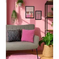 NOVÉE Teddy roze | 45 x 45 cm | kussenhoes | polyester