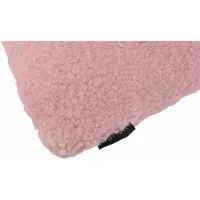 NOVÉE Sierkussen teddy lichtroze | 45 x 45 cm | polyester