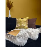 NOVÉE Corduroy donker | 45 x 45 cm | kussenhoes | polyester