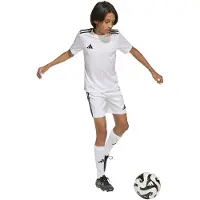 Adidas Campeon 25 Voetbalshirt Kids Wit Zwart
