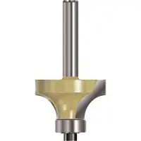 Rotec HM Afrondprofielfrees S=8,0 D=38,1 R=12,7 met geleidelager - 2700438