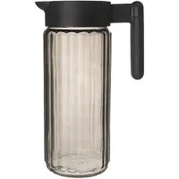 Orion - Glazen Kan - 1,5 Liter - Grafietkleurige Deksel - Vaatwasmachinebestendig