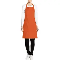 Premier Dames/Dames Kleuren Bipschort Met Zak / Werkkleding (Oranje)