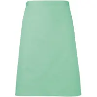 Premier Dames/Dames Mid-Length Apron (Pakket van 2) (Aqua)