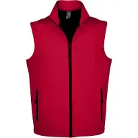 Sol SOLS - "Race" vest voor heren/dames, uniseks model LT1667 (maat S) (peperrode kleur)