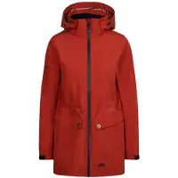 Trespass Dames/Dames Tiverton Waterdichte Jas (Verbrande Sienna)