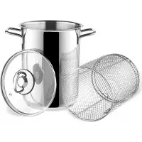Orion Spargelpann met pasta-inzetstuk, 4,2 liter