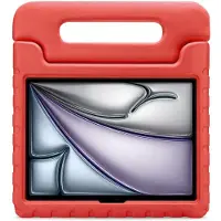 XCCESS Tablethoes geschikt voor Apple iPad Pro 12.9 Inch (2021) Kinder Tablethoes met Handvat | Kids Guard - Rood