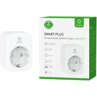 WOOX Smart plug | inclusief energiemeter | Max. 3680W | WiFi (Tuya) | IP20 | Wit (NL)