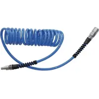 EWO Spiraalslangset, binnenmaat 6,5 mm, buitenmaat 10 mm, lengte 7,5 meter, koppeling DN 7,2