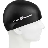 Madwave Soft Fina Zwembadmuts Zwart L