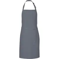 Link Kitchen Wear Grillschort met zak - Dark Grey - 85 x 72 cm -