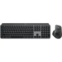 Logitech MX Master 4 voor Mac Spacezwart + MX Keys S for Mac Qwerty Zwart