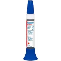 Weicon Contact VA 250 – Zwarte cyanoacrylaatlijm 30 g – Hittebestendig