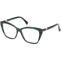 Max mara MM5036 54/14/140 Groene hoorn Voorzijde acetaat DAMES MM5036