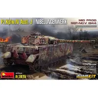 Mini art Modelbouwpakket Militaire voertuigen - 35339 Pz.Kpfw.IV Ausf. J Nibelungenwerk. Mid. With Interior Plastic - 1:35 - Modelbouw