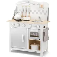New Classic Toys Speelkeuken Bon Appetit Deluxe - wit/zilver