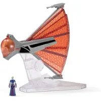 Star Wars Micro Galaxy Squadron Light Armor Class ASAJJ VENTRESSS GINIVEX Starfighter - 3-inch voertuig met 1-inch Asajj Ventress Micro-figuur