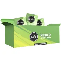 EXS Condoms EXS *Ribbed & Dotted* 144 St