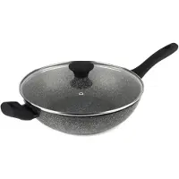 Salter Megastone 28 cm Wok – Antiaanbaklaag – gesmeed aluminium