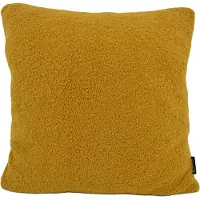 Gek op kussens! Teddy oker | 45 x 45 cm | kussenhoes | polyester