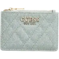 GUESS kaarthouder Isemay SLG Credit Card Case Light Sage mintgroen