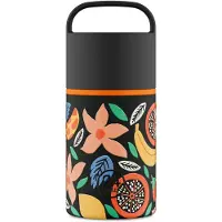 24Bottles Drinkfles 'Spin' gemengde kleuren / zwart