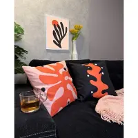 Gek op kussens! Black coral | 45 x 45 cm | kussenhoes | katoen/polyester