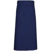 Link Kitchen Wear Franse sloof XL met zak - Navy - 100 x 120 cm -