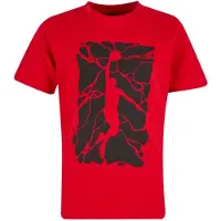 Mister tee Basketball Splitters T-shirt Met Korte Mouwen