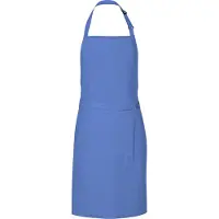 Link Kitchen Wear Grillschort met zak - Mid Blue - 85 x 72 cm -