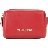 Valentino toilettas Clio Re Soft Cosmetic Case Rubino rood