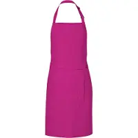 Link Kitchen Wear Grillschort met zak - Cherry Pink - 85 x 72 cm -