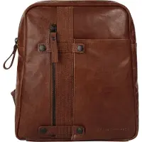 Spikes & Sparrow Bronco Roxy | Rugzak leer | bruin