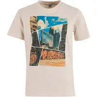 Mister tee Basketball Comic T-shirt Met Korte Mouwen
