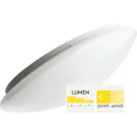 Megaman LED Opbouwarmatuur Ø500mm | 30W 3000K/4000K 1330Lm/3000lm 830/840 | IP44 | MM12193