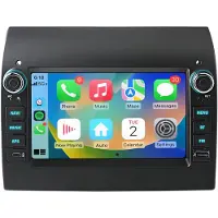 Hexinex Quad-Core autoradio Geschikt voor Fiat Ducato Peugeot Boxer Citroen Jumper 2012-2022 - Draadloos CarPlay, Android Auto, multimediaspeler, 2GB+64GB