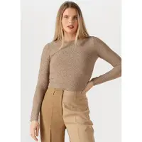 Josh V Dames Tops & T-shirts Palmer - Goud - Maat XS