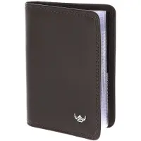 Golden Head Leren kaarthoes Polo RFID Protect Kartenetui 4431 Dunkelbraun donkerbruin