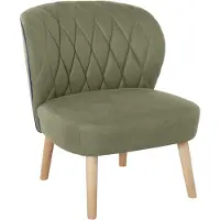 Notio Living Vernon-Loungestoel - Groenblauw Stof