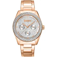 DKNY Chambers Multi Glitz 36 Mm Dameshorloge