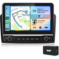Hexinex 10.1" autoradio Geschikt voor Mercedes Benz ML W164 GL 2005-2012 - Draadloos CarPlay, Android Auto,Android15, DAB, multimediaspeler, Mechanische knoppen, 2GB+64GB