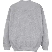 Disney Meisjes Alice In Wonderland Allemaal Gek Hier Sweatshirt (Sportgrijs)