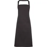Premier Dames/Dames Kleuren Bipschort Met Zak / Werkkleding (Houtskool)