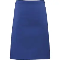 Premier Dames/Dames Mid-Length Apron (Pakket van 2) (Koninklijk)