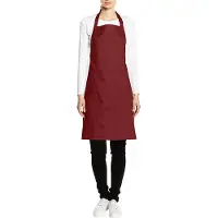 Premier Dames/Dames Kleuren Bipschort Met Zak / Werkkleding (Bourgondië)